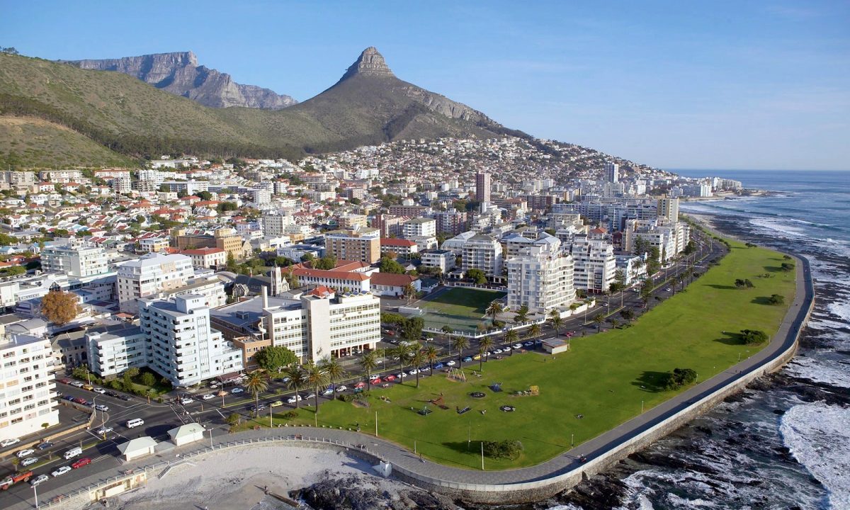 Aerial View Sea Point