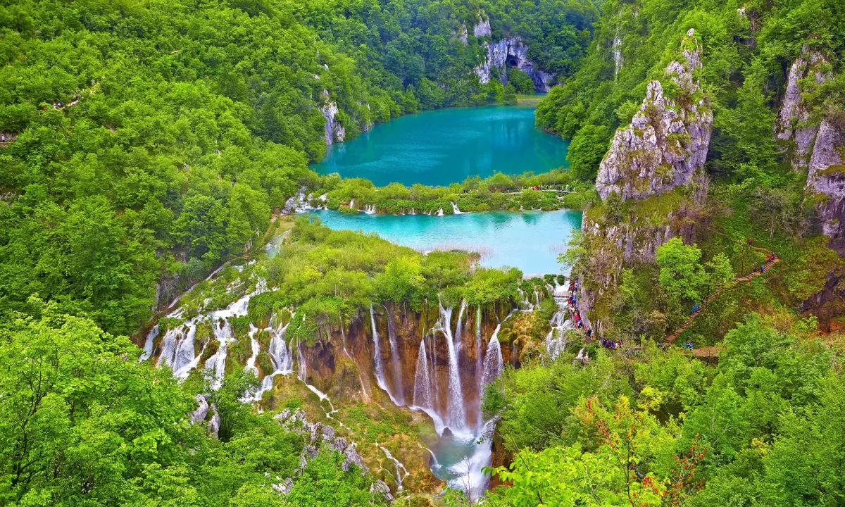 Plitvice Lakes National Park, Croatia - Natural UNESCO World Heritage Sites